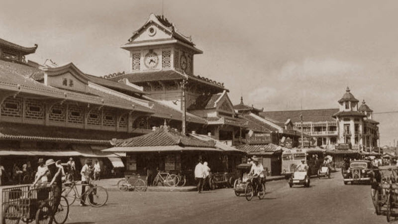 ChoLon China town market during 1970