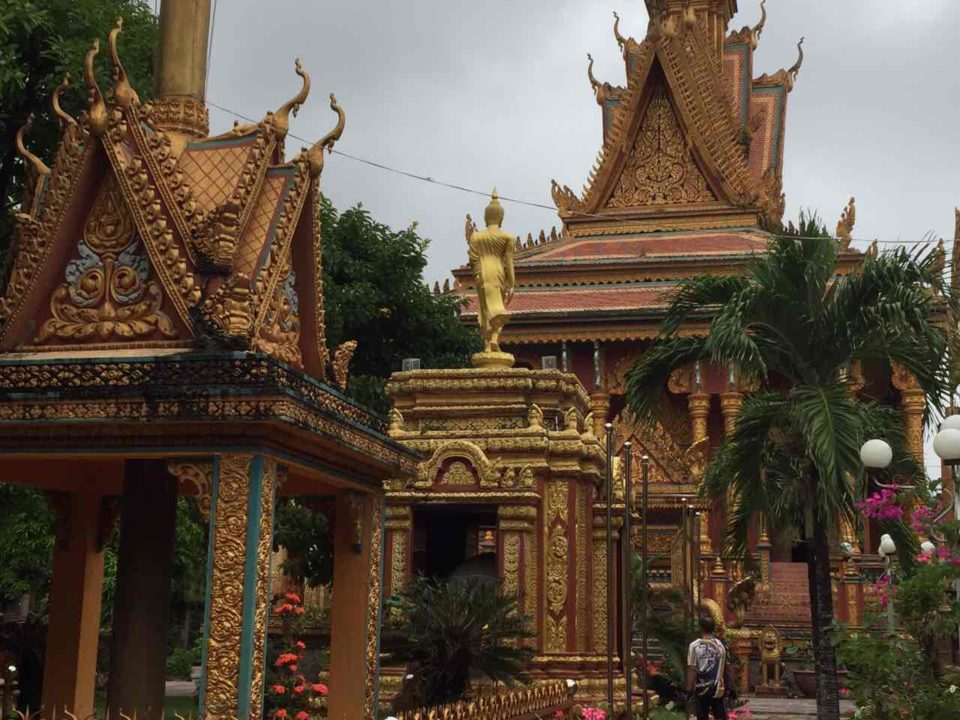 Khmer pagoda - Mekong delta