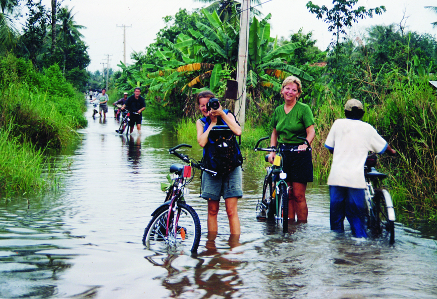 Cycling mekong delta