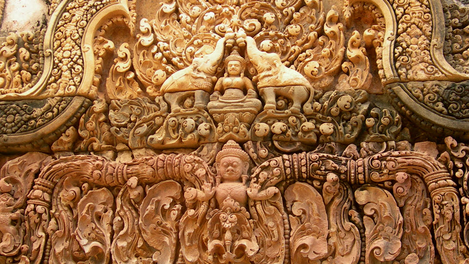 Banteay Srei temple Siemreap Cambodia