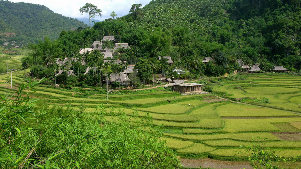 Ban Uoi village in Pu Luong - Mai Chau trek