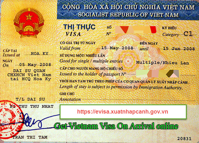 E Visa to Vietnam